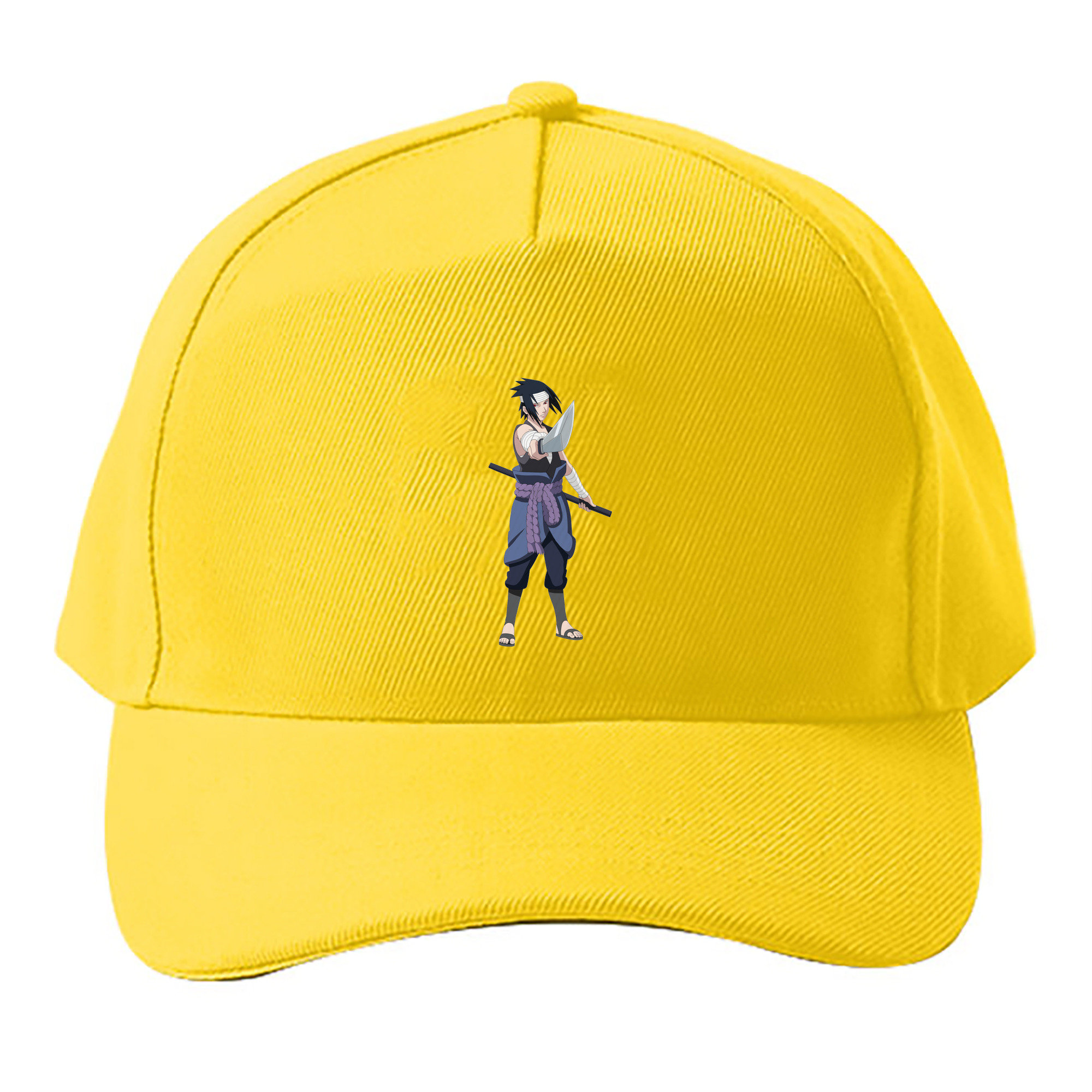 （画像用） NARUTO -ナルト- うちは サスケ Uchiha Sasuke ベースボールキャップ 綿100％ 男女兼用 帽子 スポーツ